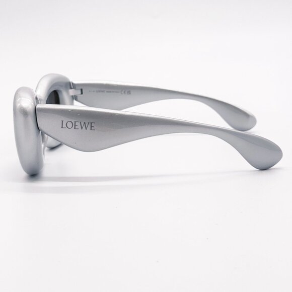 NEW LOEWE LW40117I 20C SILVER UNISEX SUNGLASSES LOEWE - Picture 7 of 13